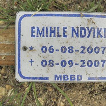 NDYIKE Emilhle 2007-2007