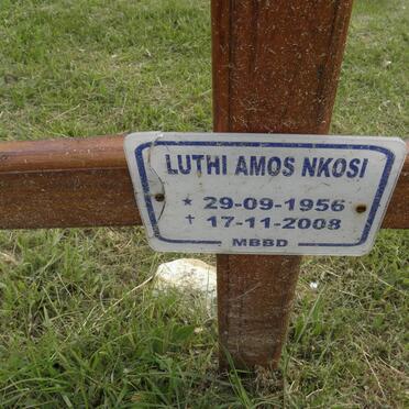 NKOSI Luthi Amos 1956-2008