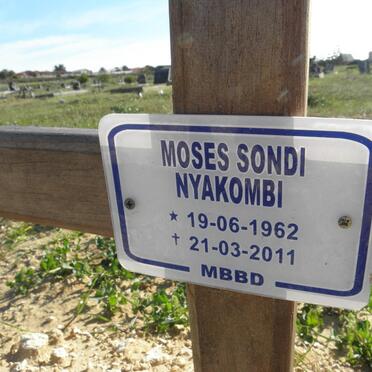 NYAKOMBI Moses Sondi 1962-2011