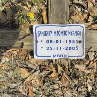 NYANGA January Mbombo 1955-2005