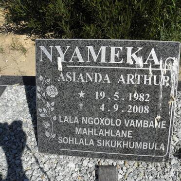 NYAMEKA Asianda Arthur 1982-2008