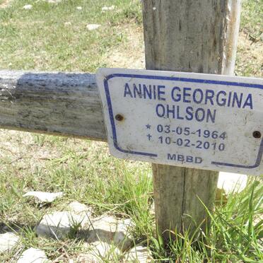 OHLSON Annie Georgina 1964-2010
