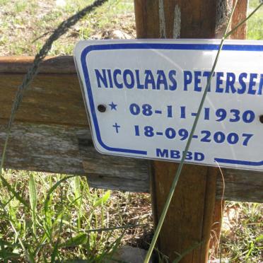 PETERSEN Nicolaas 1930-2007