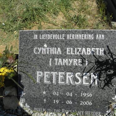 PETERSEN Cynthia Elizabeth 1956-2006