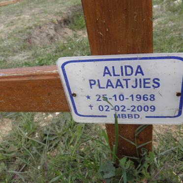 PLAATJIES Alida 1968-2009