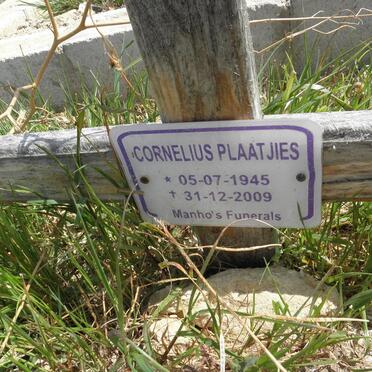 PLAATJIES Cornelius 1945-2009