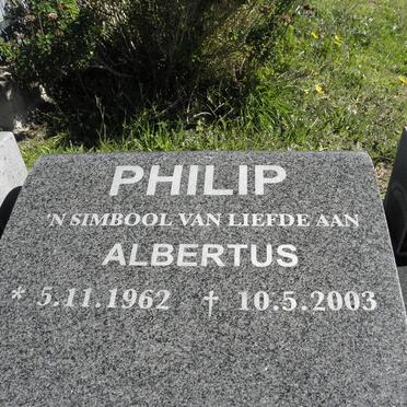 PHILIP Albertus 1962-2003