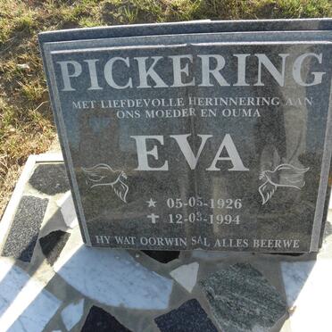 PICKERING Eva 1926-1994