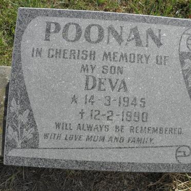POONAN Deva 1945-1990