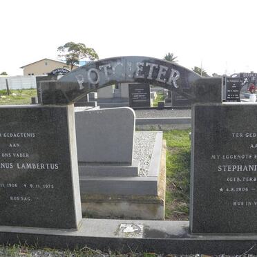 POTGIETER Hermanus Lambertus 1908-1975 &amp; Stephanie Isabel TERBLANCHE 1906-1973