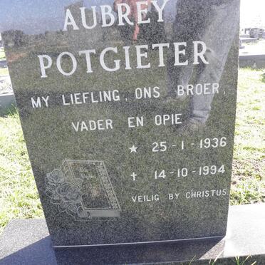 POTGIETER Aubrey 1936-1994