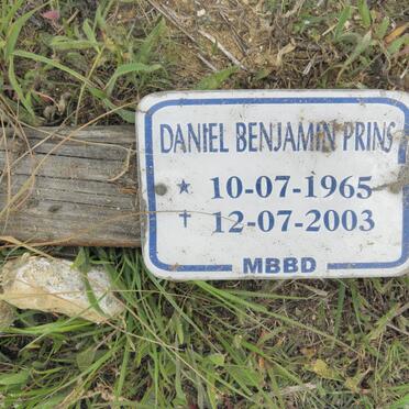 PRINS Daniel Benjamin 1965-2003