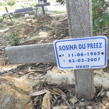 PREEZ Rosina, du 1965-2007