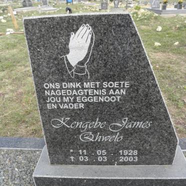 QHWELO Kengebe James 1928-2003