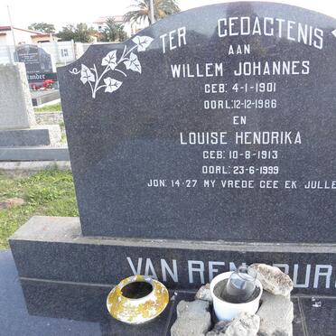 RENSBURG Willem Johannes, van 1901-1986 &amp; Louise Hendrika 1913-1999