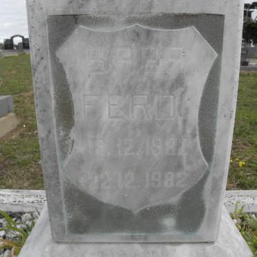 RENSBURG Ferdi, van 1982-1982