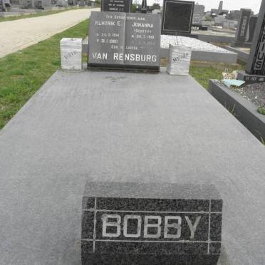 RENSBURG Hendrik E., van 1914-1980 &amp; Johanna 1919-1994 :: VAN RENSBURG Bobby