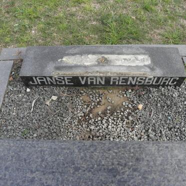 RENSBURG, Janse van Jacoba M.M. 1894-1981