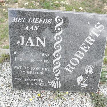 ROBERTS Jan 1953-2003