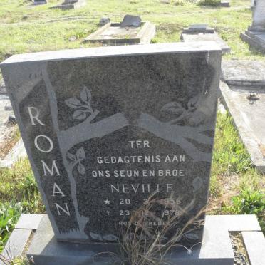 ROMAN Neville 1955-1978