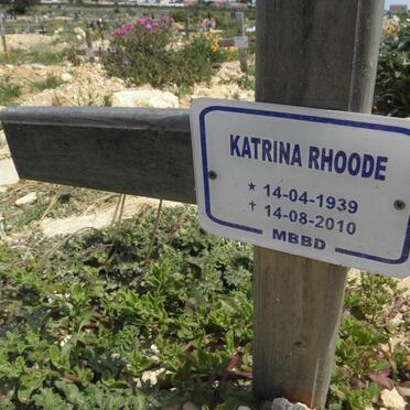 RHOODE Katrina 1939-2010