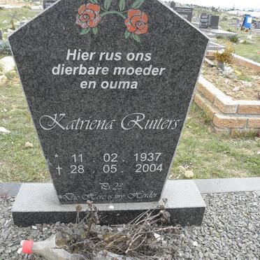 RUITERS Katriena 1937-2004