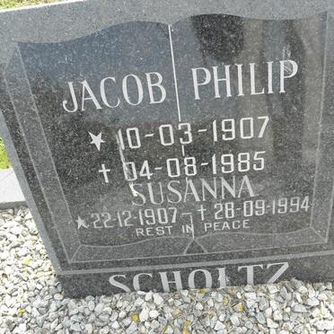 SCHOLTZ Jacob Philip 1907-1985