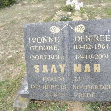 SAAYMAN Ivonne Desiree 1964-2001