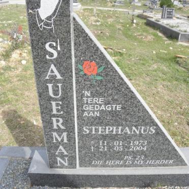 SAUERMAN Stephanus 1973-2004