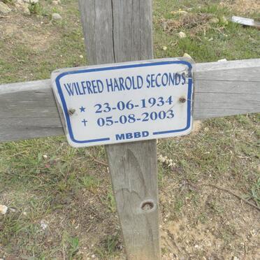 SECONDS Wilfred Harold 1934-2003