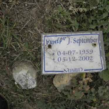 SEPTEMBER V.J. 1959-2002