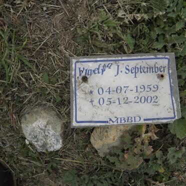 SEPTEMBER V.J. 1959-2002
