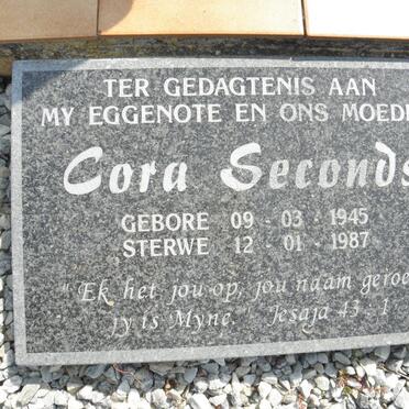 SECONDS Cora 1945-1987