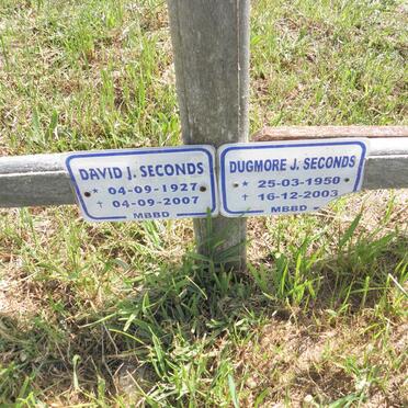 SECONDS David J. 1927-2007 :: SECONDS Dugmore J. 1950-2003