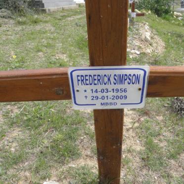 SIMPSON Frederick 1956-2009