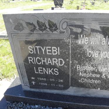 SITYEBI Richard Lenks 1946-1999