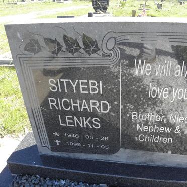 SITYEBI Richard Lenks 1946-1999