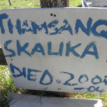 SKALIKA Thamsanqa -2004