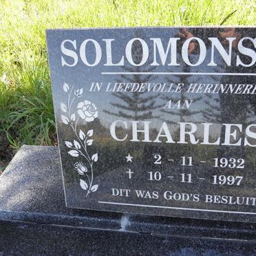 SOLOMONS Charles 1932-1997