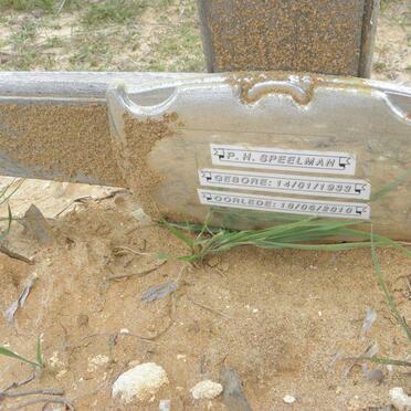 SPEELMAN P.H. 1933-2010