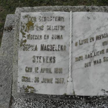 STEVENS Sophia Magdalena 1891-1957