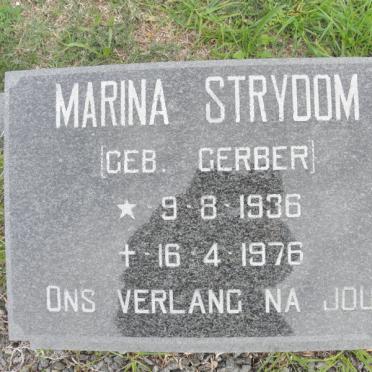 STRYDOM Marina nee GERBER 1936-1976