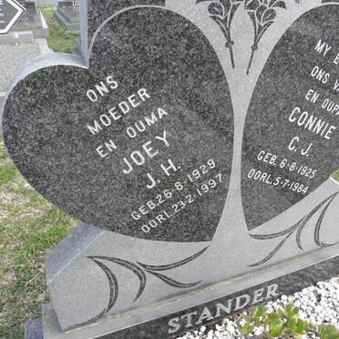 STANDER C.J. 1925-1984 &amp; J.H. 1929-1997