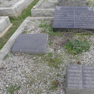 STEYN Gideon Francois 1896-1959 &amp; Susanna Jakoba VAN DEN HEEVER -1962 :: STEYN Johannes 1927-1983