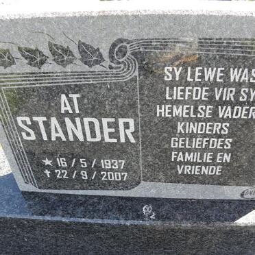 STANDER At 1937-2007