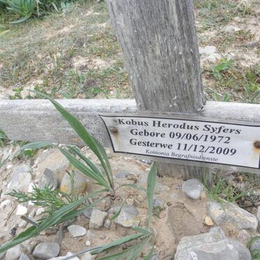 SYFERS Kobus Herodus 1972-2009
