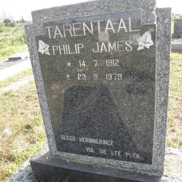 TARENTAAL Philip James 1912-1979