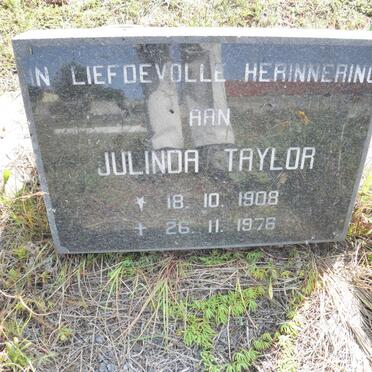 TAYLOR Julinda 1908-1976