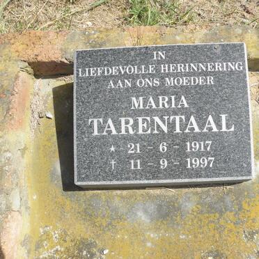 TARENTAAL Maria 1917-1997