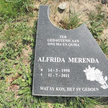 TESSENAAR Alfrida Merenda 1950-2011